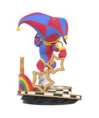 Pomni AniMEGAZ The Amazing Digital Circus 8.3 Inch Statue and Base Brand New