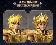 BLOKEES Saint Seiya Action Figure Aries Mu Leo Aiolia Scorpius Milo Assembly Toy