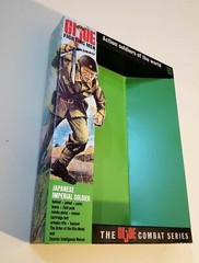 GI Joe Set of Six Soldiers of the World empty boxes 1966 type unassembled