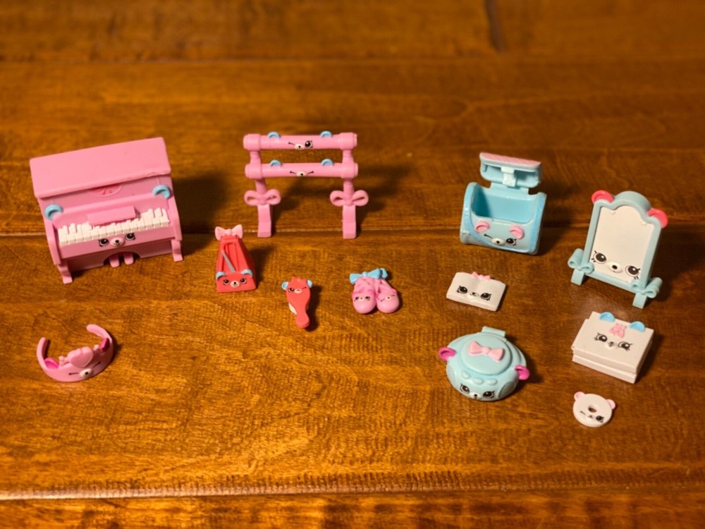 Shopkins Happy Places Bearly Ballet Class Decorator Pack – Preowned