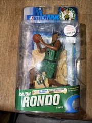 NEW MCFARLANE SPORT FIGURE NBA RAJON RONDO #9 BOSTON CELTIC SERIES 19 BASKETBALL