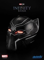 Killerbody Authentic Black Panther 1:1 LED Eyes Wearable Helmet Cosplay Props