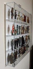 Collectors Showcase – Premium Display Case for 3-3/4″ Star Wars Figures – T3MS