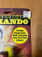 Schwarzenegger Commando Action Figure by Diamond Toymakers 1985 Vintage Sealed