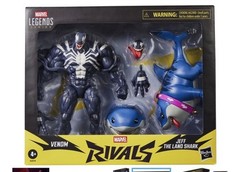 Presale-Marvel Legends Series Rival Venom & Jeff Land Shark 6″ Ships 9-1-26