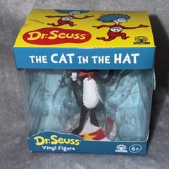 Dr. Seuss The Cat in the Hat 4″ Vinyl Figure Culturefly Ages 6+ Brand New NIB