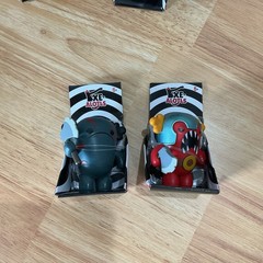 AXE-ALOTLS Series 1 Full Set Of 6 Axolotls Holding Axes 2″ Figures New
