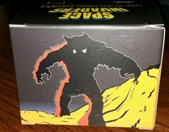 Loot Crate Space Invaders Mini Alien Vinyl 3″ Figure Limited Edition pink blue