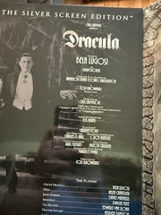 Dracula Silver Screen Edition 12″ Figure Bela Lugosi Sideshow Universal Monsters