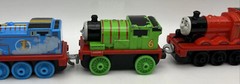 Lot Of 7 Thomas The Tank Engine Train Die Cast Metal Plastic Connectors-READ-