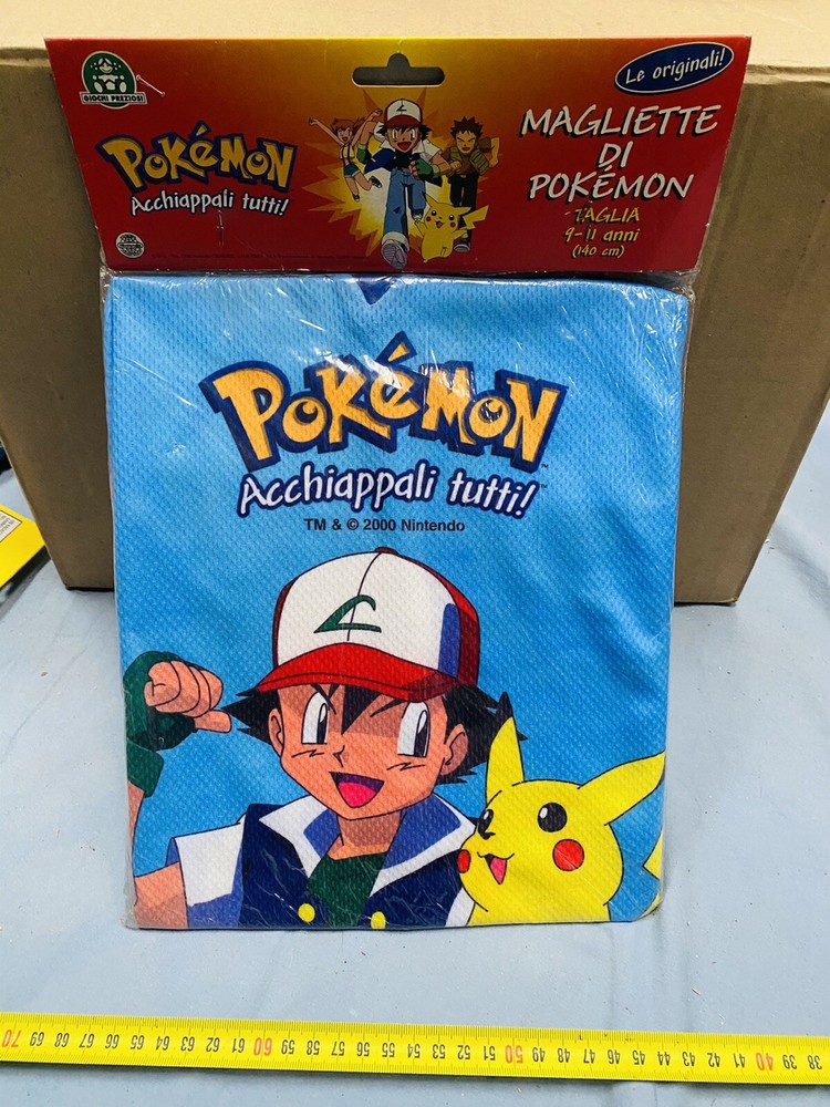 Pokemon T-Shirt 9-11 Years Original Brand New Vintage Rare