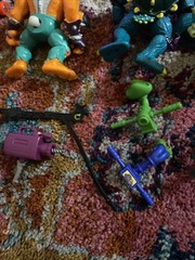 Lot 1988 Teenage Mutant Ninja Turtles TMNT Raphael SOFT HEAD Slash Cheapskate