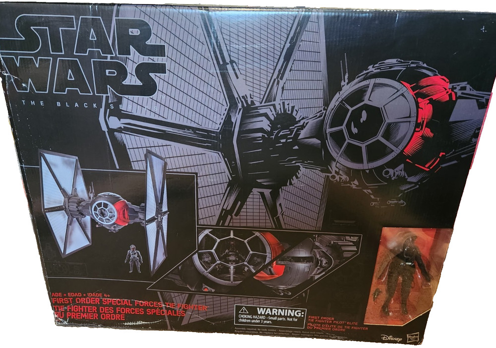 01 Star Wars Black Series 1st Order Special Forces Tie Fighter Pilot Elite R3