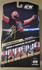 AEW JON MOXLEY RARE 1 OF 500 EDITION CHASE UNRIVALED SERIES 2 FIGURE NEW IN CASE