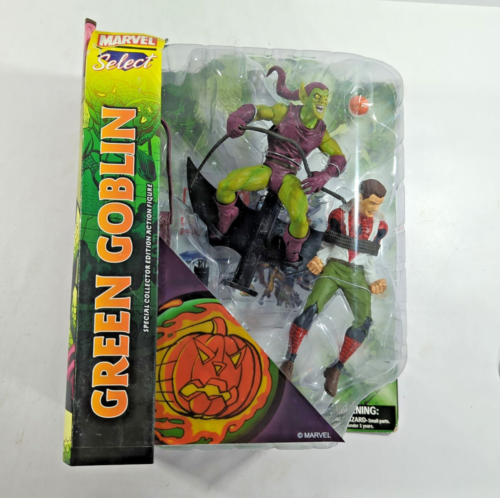 Marvel Select Green Goblin Action Figure Diamond Select Toys Spider-Man
