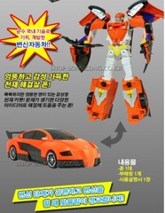 Hello Carbot Trio Pone Pown Transforming Sports Car Robot figure Toy set