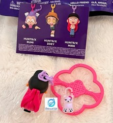 Netflix KPop Demon Hunters Mini Collectible Keychain Doll, MIRA