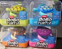 ZURU ROBO TURTLE, ROBO BOATS AND ROBO FISH