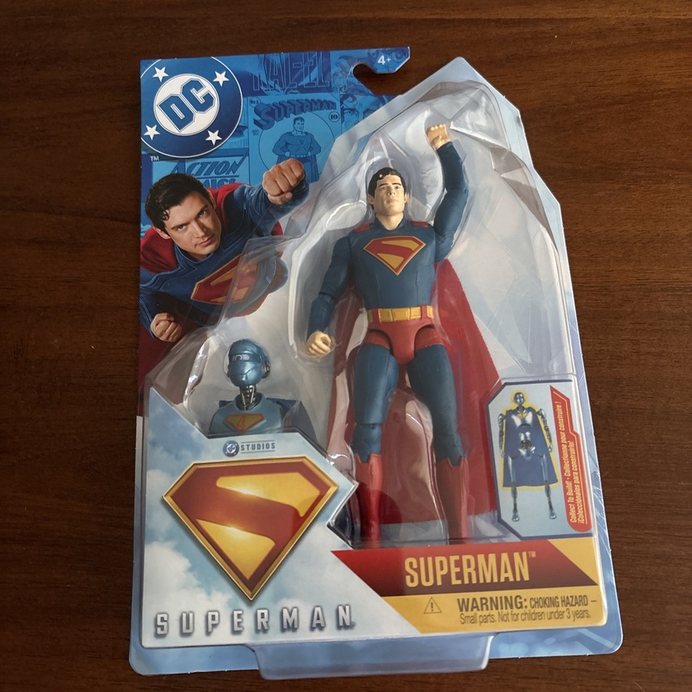 DC Comics SUPERMAN, Superman 6-inch Action Figure, for Ages 4 and up