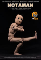 Notaman 1/12 Flexible Strong Muscular Square Head 16.5cm 6”Figure Body Doll