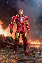 ZD Toys Marvel Iron Man Mark VIII (1906-08 Non-LED) 1/10 Action Figure