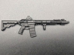 1/12 scale 3D printed tactical AR15 for classified valaverse marvel legends