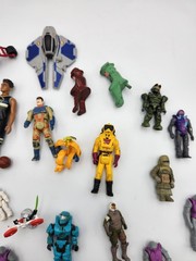 Large Mixed Lot Action Figures & Vehicles Star Wars Halo NBA LEGO GI Joe Vtg D1