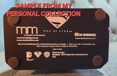 Man of Steel Ultimate Collectors Edition -12″ Figure -Steelbook -3D- RARE/IMPORT
