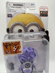New- Thinkway Toys Despicable Me 2 Purple Minion Action Figure
