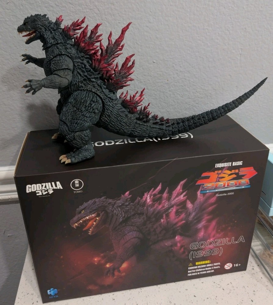 HIYA toys Exquisite Basic Godzilla 2000: Millennium (1999)Action Figure 18cm Toy