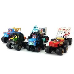 Disney Pixar Cars Lot Monster Ambulance Frightening Mcqueen Truck Kid Toy Gifts