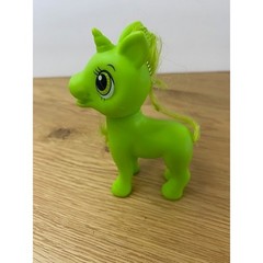 Unbranded Unicorn Pegasus Pony Figure Plush Lot Kids OS Multicolor Good 5pc Set