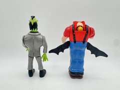 Vintage Kenner Real Ghostbusters Frankenstein Hard Hat Horror Figure Lot 1988-89