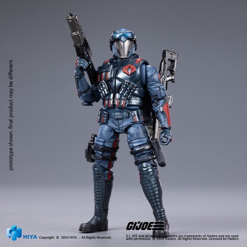 🇺🇸 HIYA Toys Exquisite Mini Series G.I. Joe Cobra Viper 4″ Action Figure
