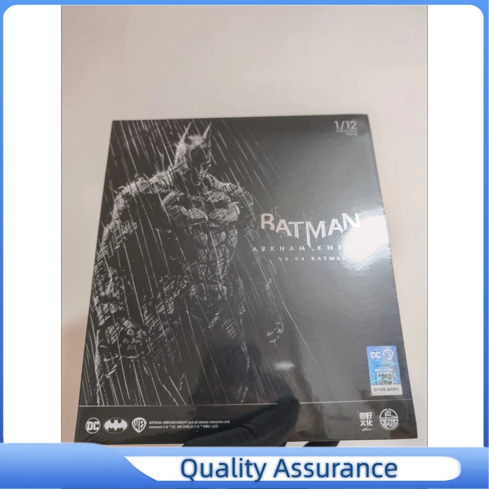 1PCS New LPZZ DC Batman Arkham Knight V8.04 Batman 1/12 Copmlete Action Figure