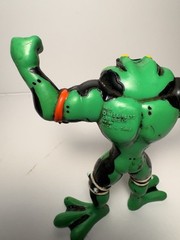 Nintendo Battletoad RASH Bendable Figure Just Toys 1992 Rare Ltd.
