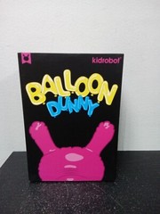 KIDROBOT BLUE CYAN BALLOON DUNNY 8″