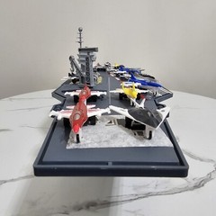 Toy Essentials 27 Inch Aircraft Carrier with 16 Fighter Jets