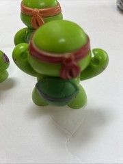 4Pcs Teenage Mutant Ninja Turtles Mini Action Figures Toy Tmnt Collection