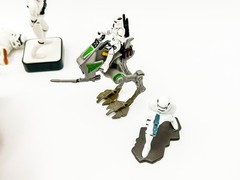 Star Wars Storm Trooper Clone Trooper Lot Rex Action Figures Plastic Die Cast