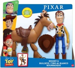 Disney Pixar Toy Story 4 Woody Bullseye Figure Set Ages 3 and Up