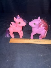 MY Little pony star song and star dreams 4.5 pink and purple pony lot of 2