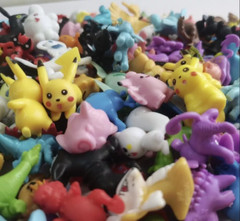 NEW 144 Pokemon Toys Lot Figure Anime Doll Kids Party Xmas Gift cake topper