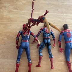 Mafex Spider-Man No. 108 Comic Paint Medicom Toy Marvel Lot Tom Holland X3