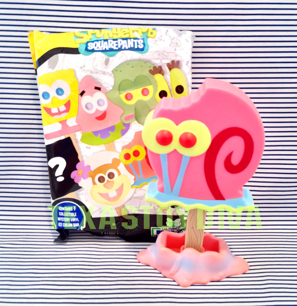 Culturefly Meltz Spongebob Squarepants Gary Snail Vinyl Ice Cream Bar –READ–