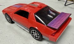 M.A.S.K. Thunderhawk vehicle Chevy Camaro / jet plane 1980s Kenner incomplete