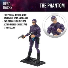 The Phantom Hero H.A.C.K.S. 21st Phantom Series Action Figure – Purple Suit