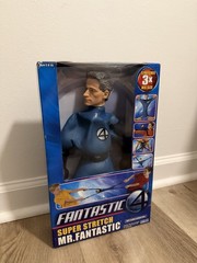Fantastic Four Super Stretch Mr. Fantastic ToyBiz Action Figure 3X Stretch NIB