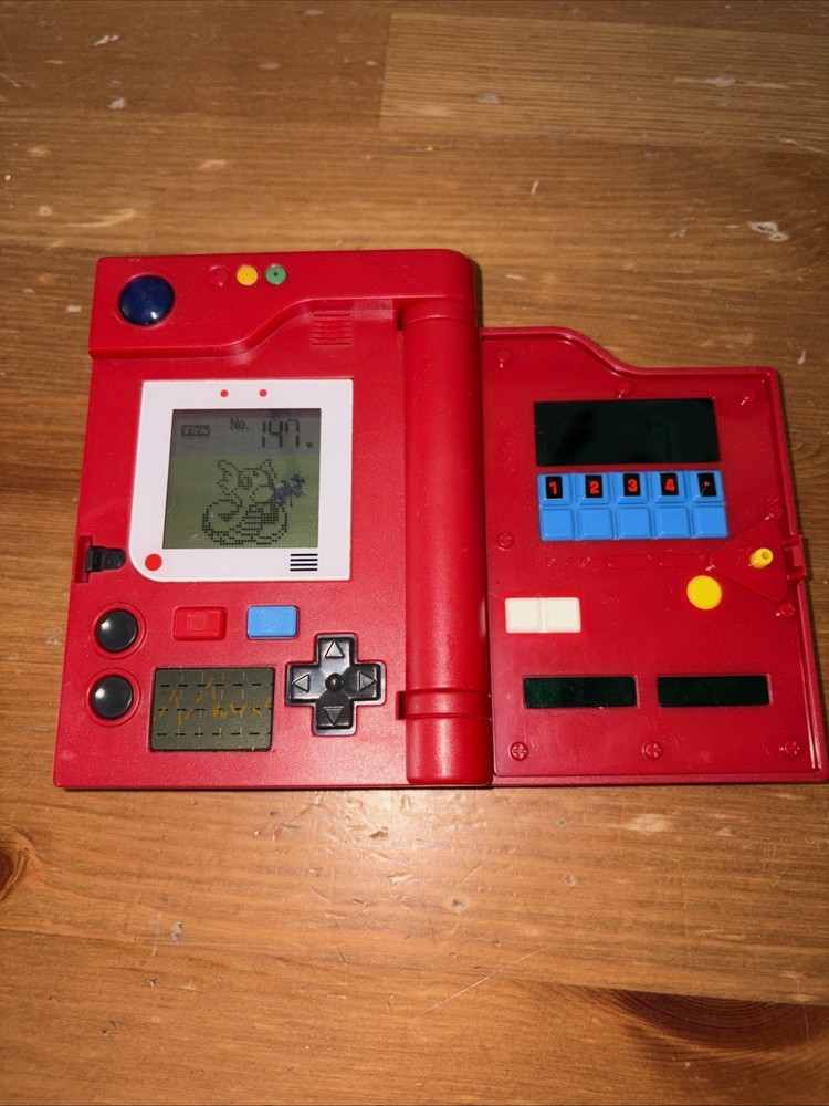 1996 Bandai Pokémon Pokédex Handheld Holo Nintendo First Generation Tested Works