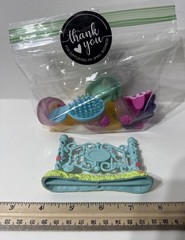 My Little Pony Accessories LOT Fence Shoes Brush Saddle Wing Cowboy Hat 11 pcs.